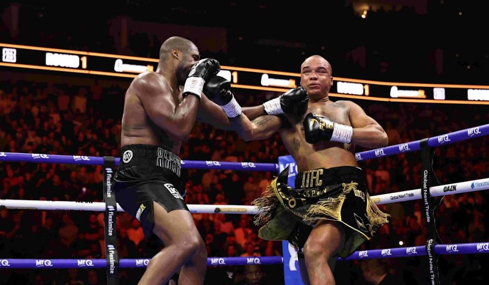 Dubois destroys Wardley, records 2nd round TKO in rematch