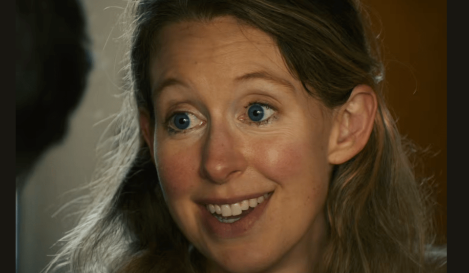 Elizabeth Holmes and her husband Billy didn't see, you can see it all