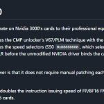 NVIDIA GeForce RTX 30 GPUs Get Up to 2x Faster AI Compute Performance with New GPU Unlock Module, Real-World Gains of Up to 60%