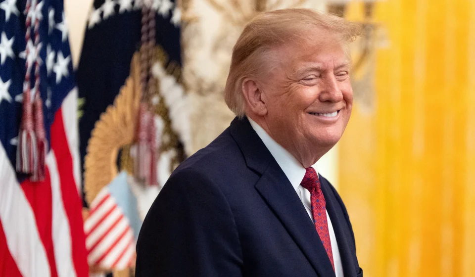 Trump says 'only Hispanics' could survive ballroom fall