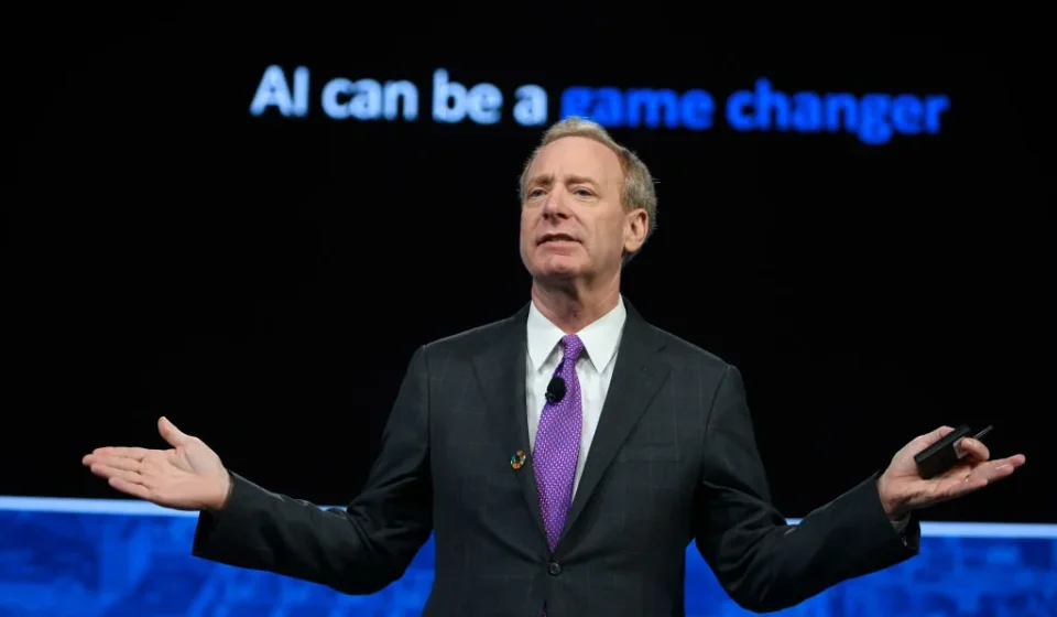 Microsoft president says UK best placed to drive AI regulation