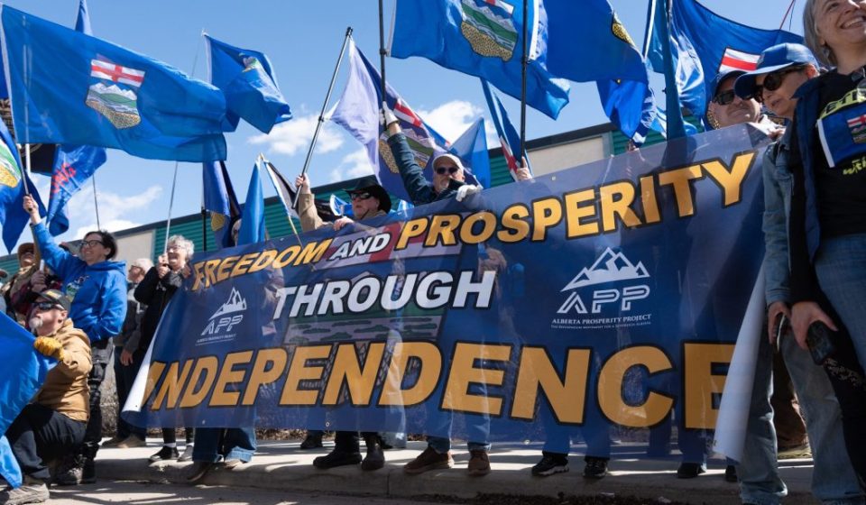 Alberta, home to the 4th largest oil reserves in the world, will vote on a first step towards leaving Canada