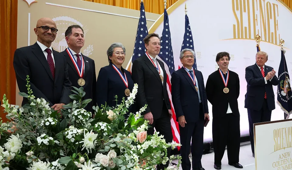President Trump awards Big Tech donors the nation's highest science awards