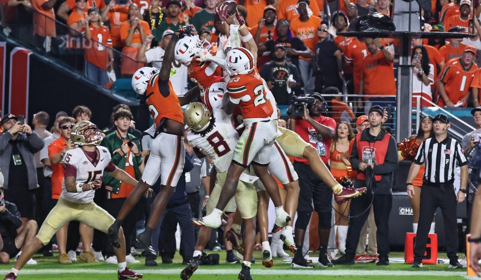 It took a lot of underperformance to put Miami in first place