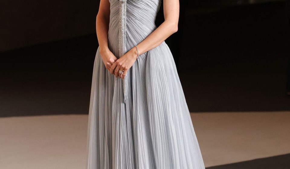 Taylor Swift Is the Belle of the Ball in Dior and a Curly Lob at the 2026 Academy Museum Gala