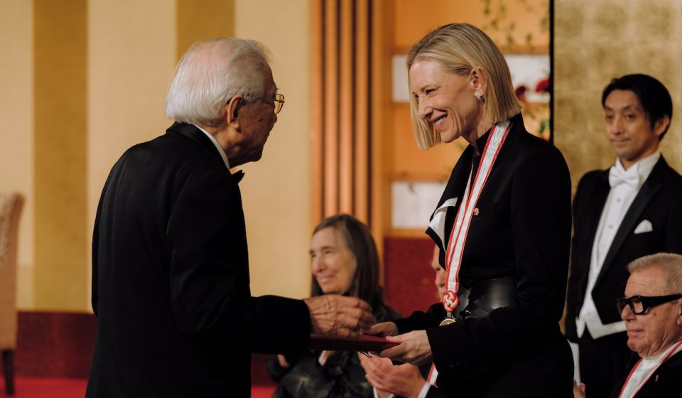 Cate Blanchett receives Japan's Praemium Imperiale award