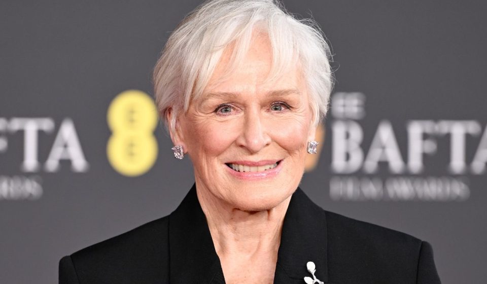 Glenn Close Debuts Her Curly Hair Transformation at 'Hunger Games' Screening