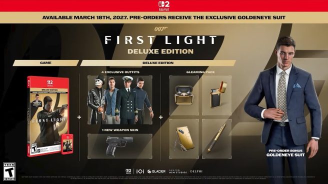 007 First Light Gets Nintendo Switch 2 Release Date, First Trailer, and GoldenEye Costume