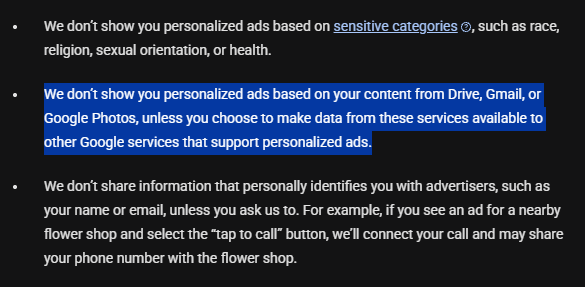 Google’s updated privacy policy says your Gmail may be used for advertising Google's updated privacy policy says your Gmail may be used for advertising