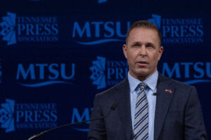 Tennessee hosts first governors’ forum in eight years. No-Show for GOP Frontrunner • Tennessee Lookout Tennessee hosts first governors' forum in eight years. No-Show for GOP Frontrunner • Tennessee Lookout