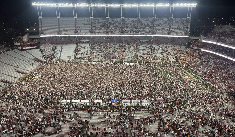 How much South Carolina owes for field storm after Tennessee