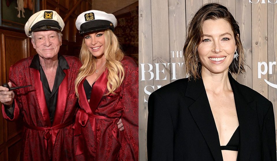 Hugh Hefner's widow asks Jessica Biel to reconsider her role as a wife