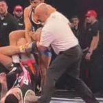 Arman Tsarukyan steps on Dillon Danis after shutout victory in RAF 14 main event