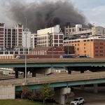 UPDATE: No one injured after fire and explosion at Quaker Oats in downtown Cedar Rapids