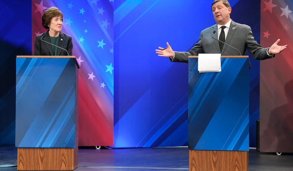 Troy Jackson tells Susan Collins to 'shut up' during final Maine Senate debate