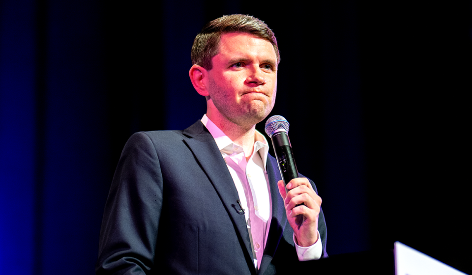 Democratic Senate candidate James Talarico resurfaces at festival after flu absence