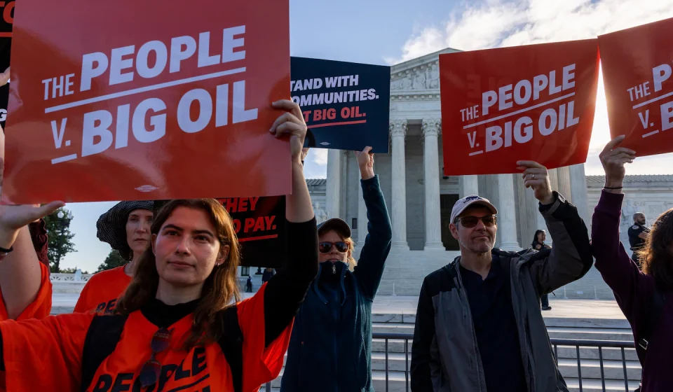 Supreme Court takes up case to hold big oil companies responsible for climate change