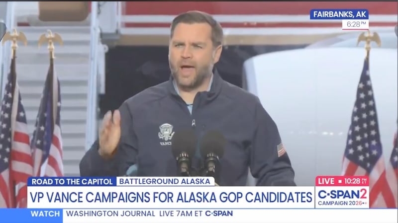 JD Vance rally derailed by Heckler with scathing insult