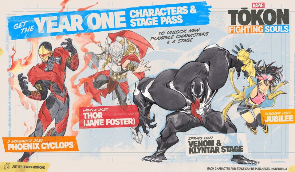 MARVEL Tokon: Fighting Souls DLC characters Thor (Jane Foster), Venom and Jubilee announced