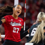Nebraska volleyball defeats Michigan in four sets