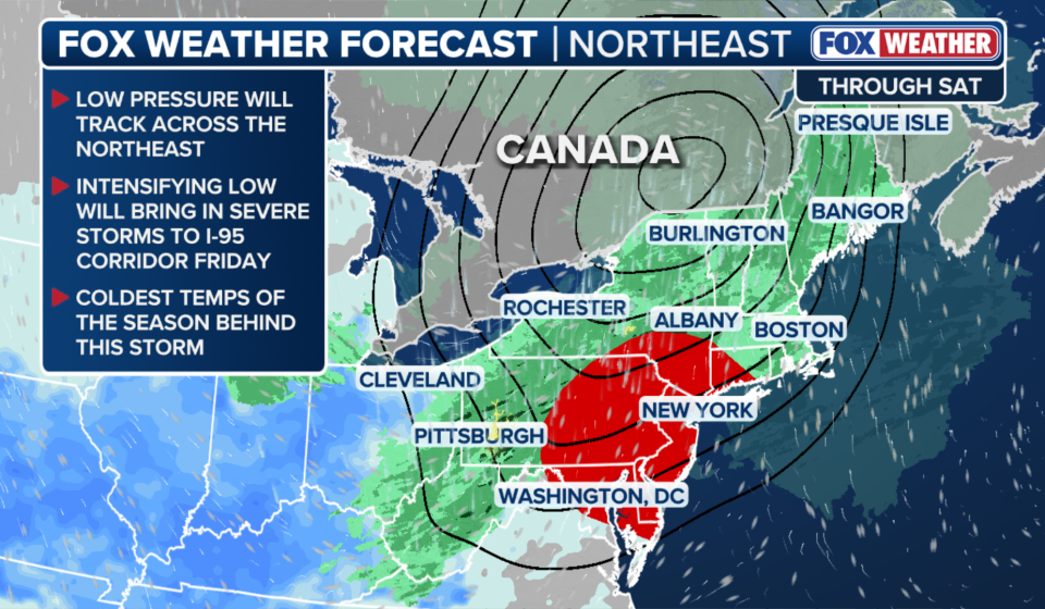 Severe storms hit northern US with persistent rainfall and gusty winds Severe storms hit northern US with persistent rainfall and gusty winds
