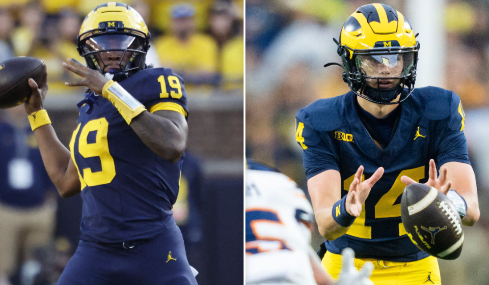 Michigan benches quarterback Bryce Underwood and starts Tommy Carr against Indiana Michigan benches quarterback Bryce Underwood and starts Tommy Carr against Indiana