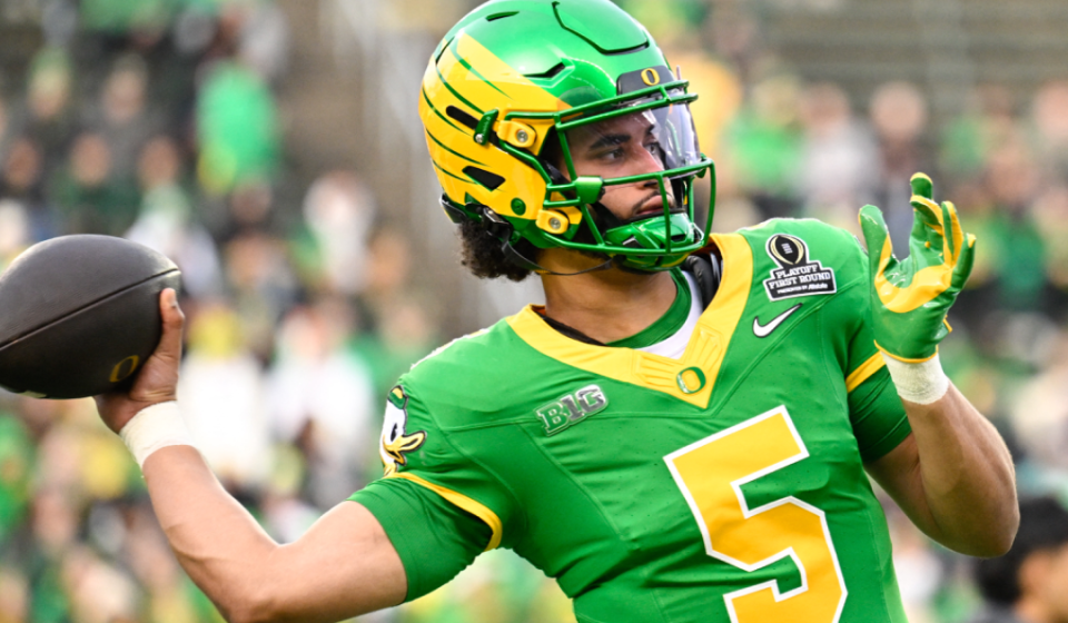 Oregon quarterback Dante Moore out for remainder of 2026 season