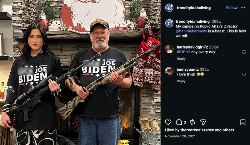 A vile image emerges of new White House press aide Beni Rae Harmony