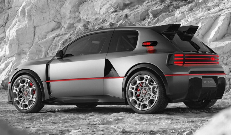 The Peugeot E-T16 concept is an electrified homage to Group B rallies