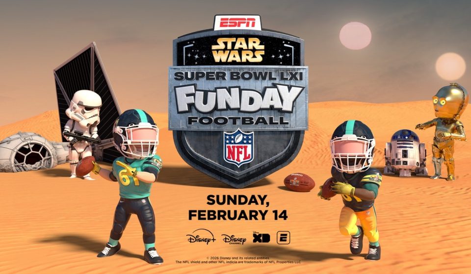 ESPN, Lucasfilm and NFL to Bring Super Bowl LXI to “A Galaxy Far, Far Far Away” With Star Wars Funday Football on Disney+, Disney Channel and Disney XD