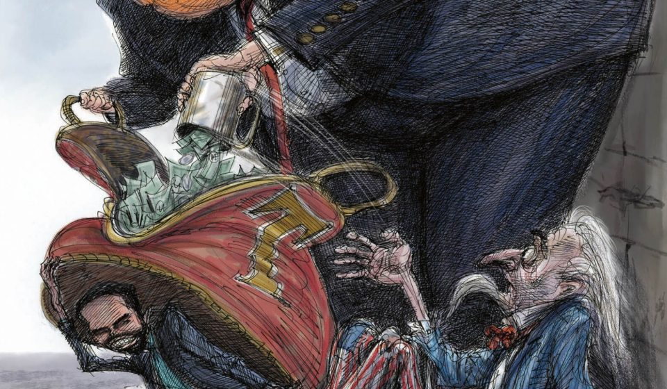 Trump's economic collapse is the ultimate self-appropriation