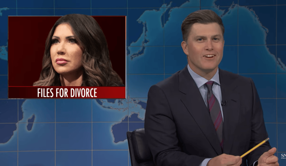 'SNL' Weekend Update Roasts Trump's Ballroom and Kristi Noem's Divorce