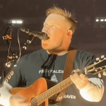 Zach Bryan breaks record at Kraft Stadium wearing Free Palestine jersey