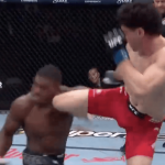 Video: Mike Malott knocks out Joaquin Buckley with a nasty knee to the face at UFC Edmonton