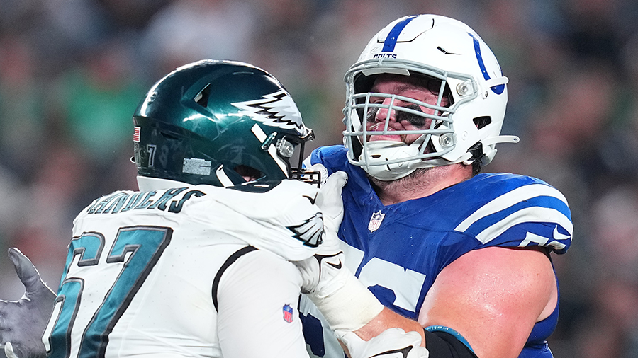 Quenton Nelson changes 'temperature' for Seattle Seahawks