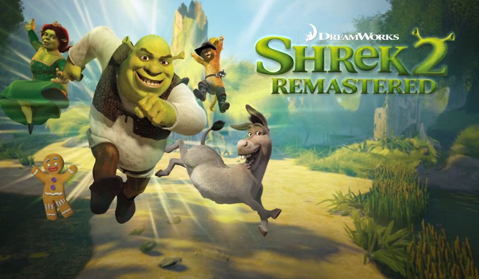 The Microsoft Store Shrek 2 Remastered page appears