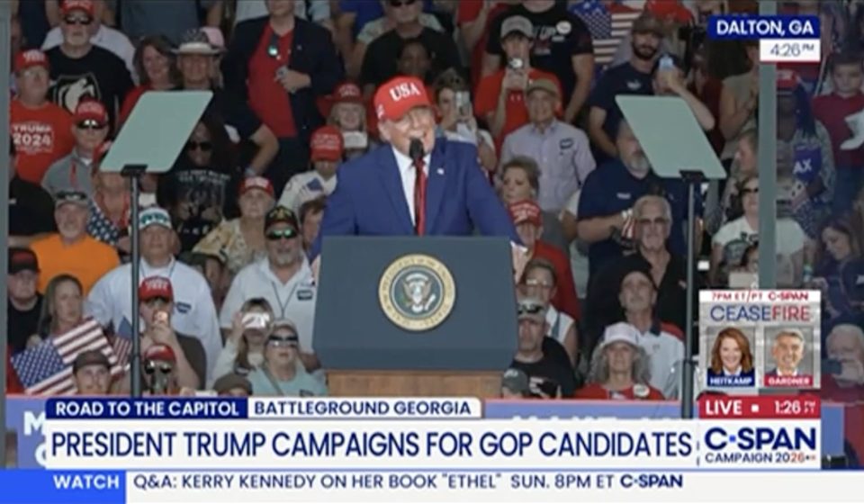 Donald Trump congratulates candidate Sen for his “great and solid construction”