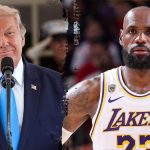 Trump calls LeBron James a 'total disgrace' for his national anthem antics at 76ers debut