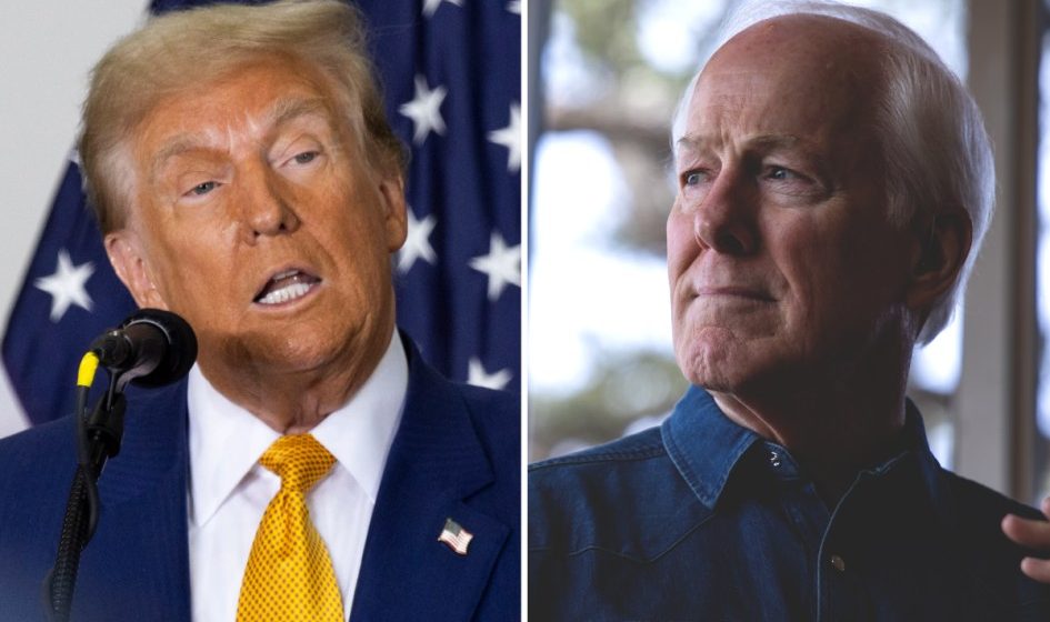 Trump says Cornyn and Rove are responsible if Paxton loses Senate race