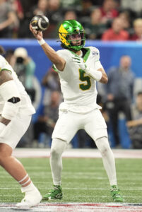 Oregon quarterback Dante Moore expected to miss remainder of season