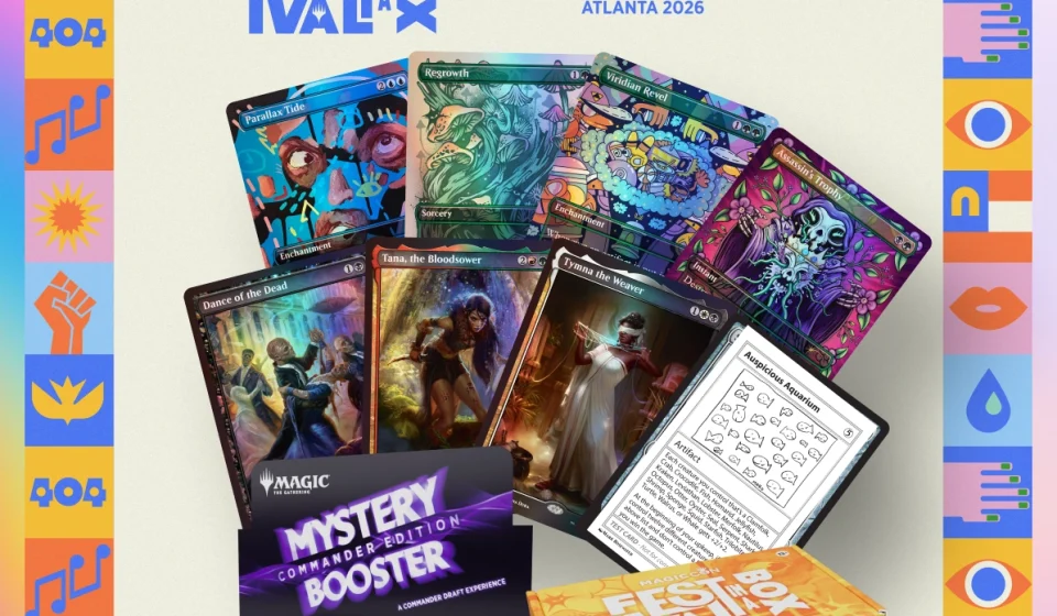 Secret Lair heads south with Festival in a Box: Atlanta 2026 and Mystery Booster Commander Edition Secret Lair heads south with Festival in a Box: Atlanta 2026 and Mystery Booster Commander Edition