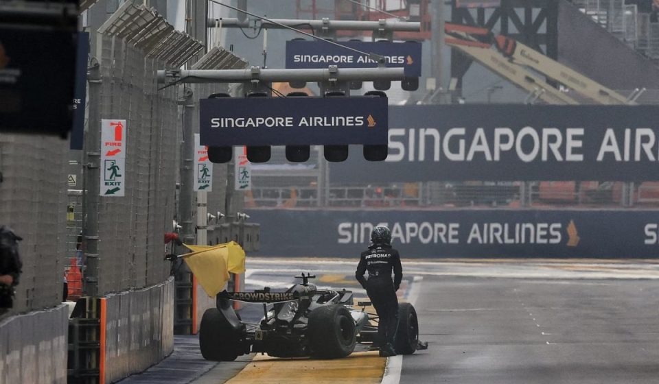 F1 Singapore GP wet sprint race winners and losers