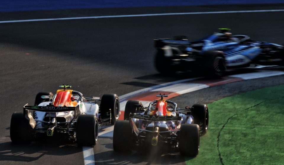 Verstappen collides with Lawson as Leclerc dominates Mexico FP2