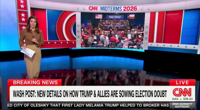 CNN star sounds alarm on Trump conspiracy ahead of election