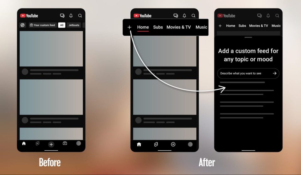 YouTube removes “Subscriptions” bottom bar tab on Android and iOS