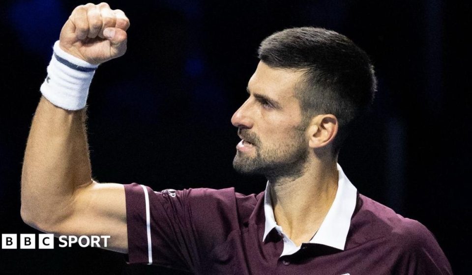 Novak Djokovic fights for 'big' comeback against Ugo Humbert in Basel