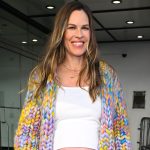 Pregnant Hilary Swank Debuts Baby Bump During NYC Outing: Photo