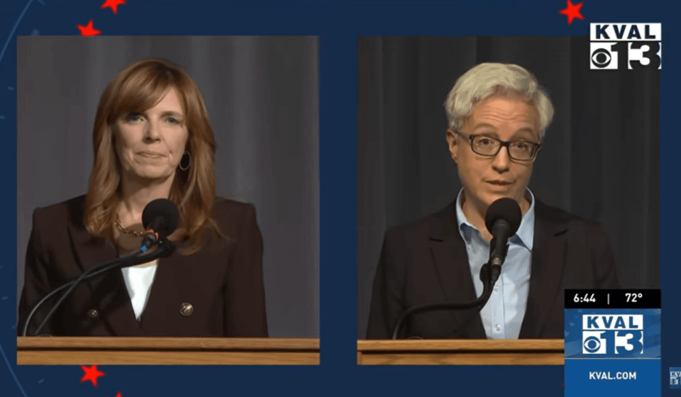 Kotek and Drazan face off in heated and sometimes contentious gubernatorial debate
