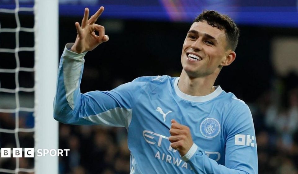 Man City 5-1 AEK Athens: Phil Foden “going in the right direction” after five stars Man City 5-1 AEK Athens: Phil Foden “going in the right direction” after five stars