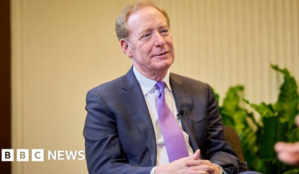 AI is less regulated than milk, says Microsoft president – BBC News Africa AI is less regulated than milk, says Microsoft president - BBC News Africa
